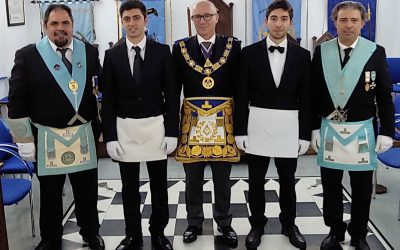 1st “Double Lewises” Initiation of UGLE Freemasonry in Cyprus