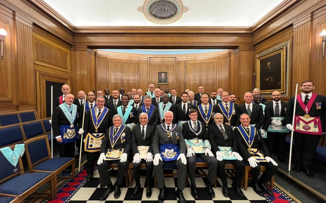 Freemasons from Cyprus Travel to London for an Initiation